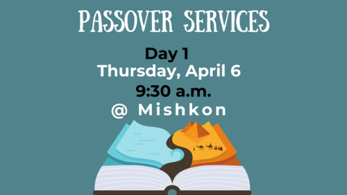 Banner Image for Pesach Services 